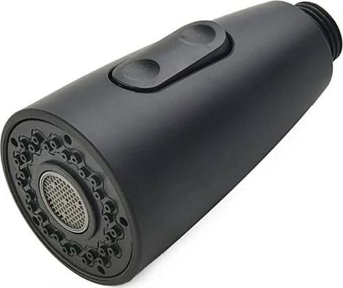 Yt47S Kartepe Siyah Spiralli Mutfak Eviye Bataryası El Duşu 2Fonksiyonlu