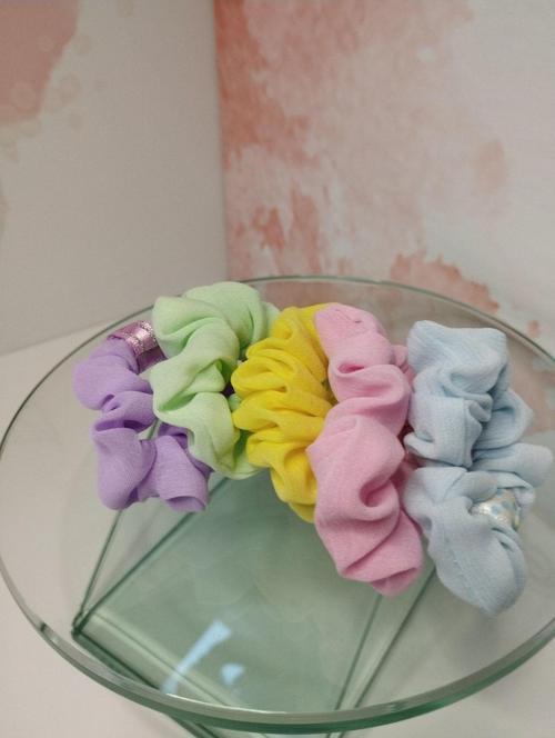 5'Li Set Toka (Sarı - Yeşil - Pembe - Lila - Mavi) - Organik & El Yapımı