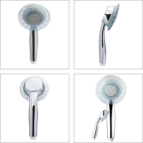 Yt256 Elif Ledli Banyo Duş Başlığı Mavi Işıklı 1Fonksiyonlu