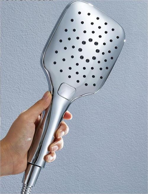 Yt287 Star Butonlu Banyo Duş Başlığı 3Fonksiyonlu Krom