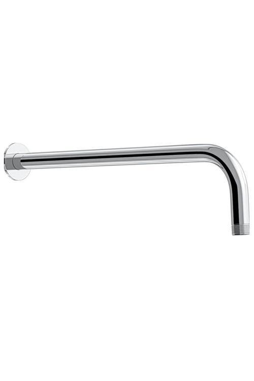 Yt296 Ankastre Duvardan Tepe Duş Başlığı Borusu Oval 40 Cm