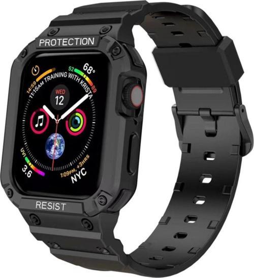 Watch 3 Ile Uyumlu Double Protect 42-44 Mm Gnabry Antishok Kordon Siyah