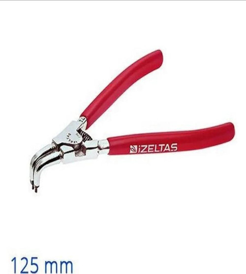 Izeltaş Dış Segman Pensesi Yaylı Eğri 125 Mm