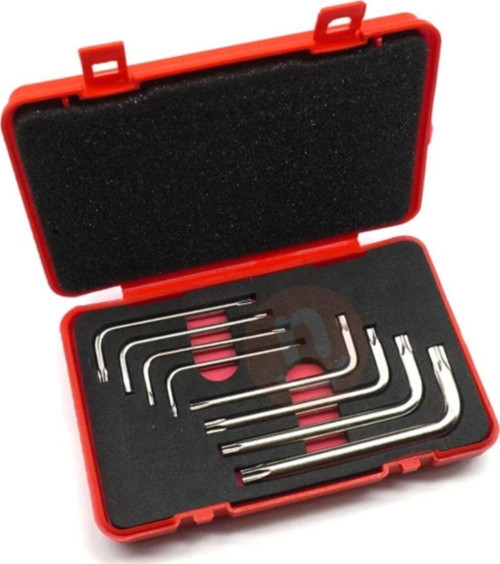 - Torx Alyan Anahtar Seti,8'Li Allen Takımı