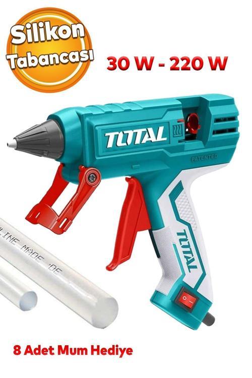 Dayanıklı Sağlam Sıcak Mum Silikon Tabancası 11.2 Mm Tutkal Isı 30 W-220 W Mum Çubuğu Hediyeli