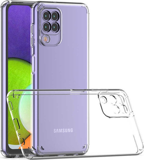 Galaxy M32 Ile Uyumlu Ultra Kılıf Cosse Silikon Şeffaf Kapak