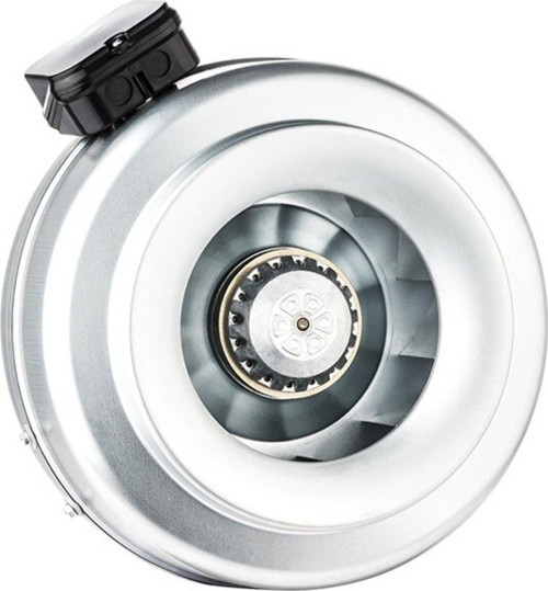 Bahçıvan 15 Cm Çapında Bdtx 150 2450 D/D 220/230 Volt Monofaze Yuvarlak Kanal Fanı Geriye Eğimli