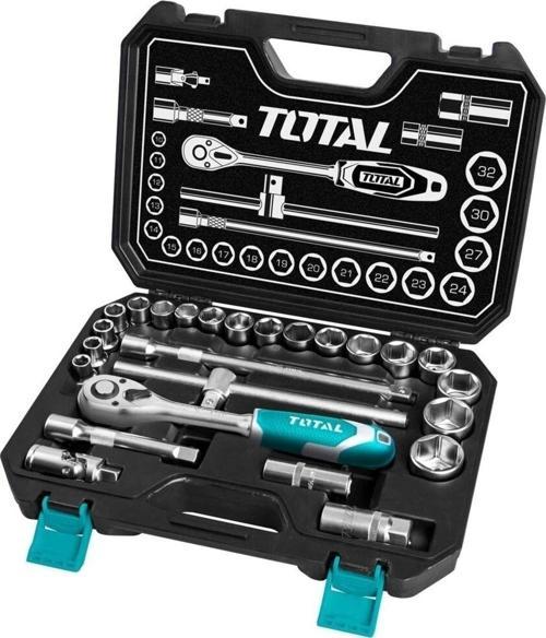 Tht121251 1/2" Altı Köşe Lokma Takımı 25 Parça