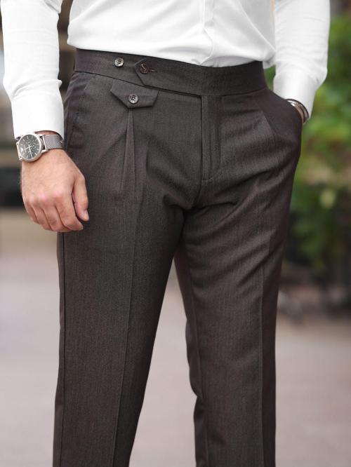 Yeni Premium Pileli Old Money Kumaş Pantolon