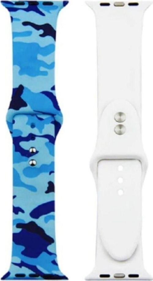 Apple Watch 38-40mm Grafiti Desenli Kayış Kordon Grafiti No-13