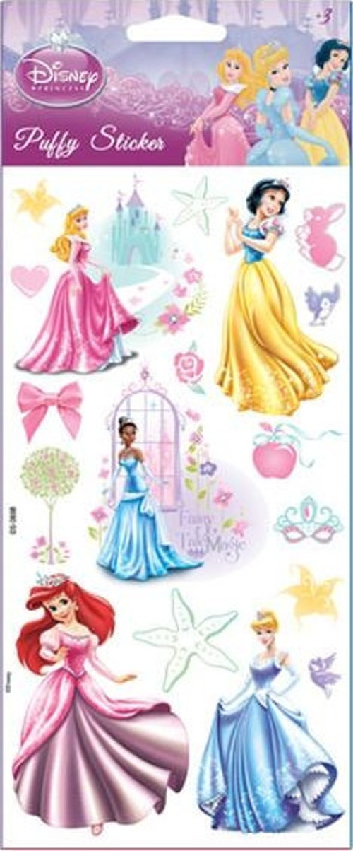 Prenses Puffy Sticker 12x29.5 cm DS-088