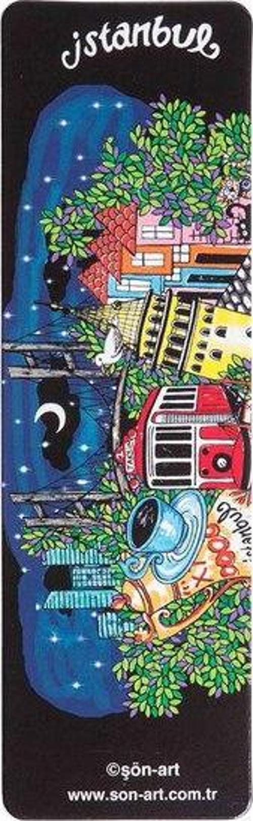 Kitap Ayracı Taksim Gece