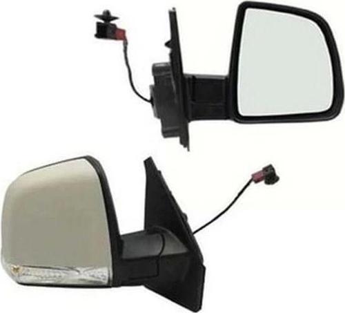 Doblo Elektrikli Ayna 2010 Sonrası Sinyalli Tek Camlı Sensörlü Astarlı Sağ Oem No:735528039