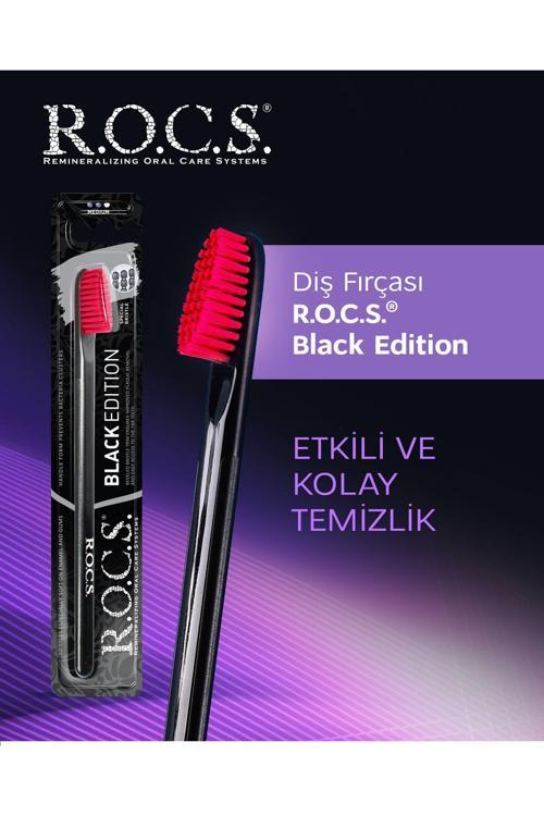 Black Edıtıon Beyazlatıcı Diş Fırçası - Kırmızı Kıl