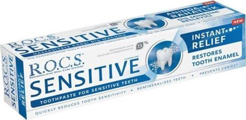 Sensitive Instant Relief Hassasiyete Karşı Diş Macunu Florürsüz 75 Ml