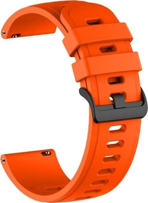 Gear S2 (sm-r720) Ile Uyumlu Kordon Solid Color Spor Kayış Termoplastik Ent Kaliteli Portakal