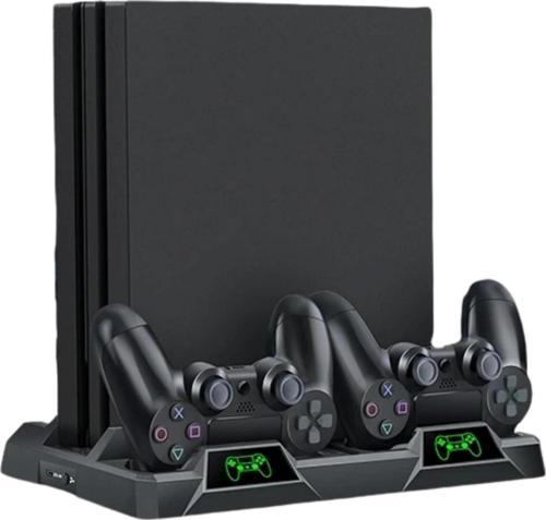 Hepu TP4-18119 PS4 Soğutucu ve Şarj Standı Slim/Pro Uyumlu