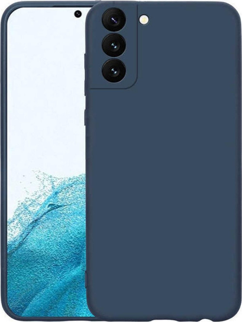 Galaxy S22 Plus Ile Uyumlu Kılıf Mara Silky Termoplastik Kılıf Lacivert