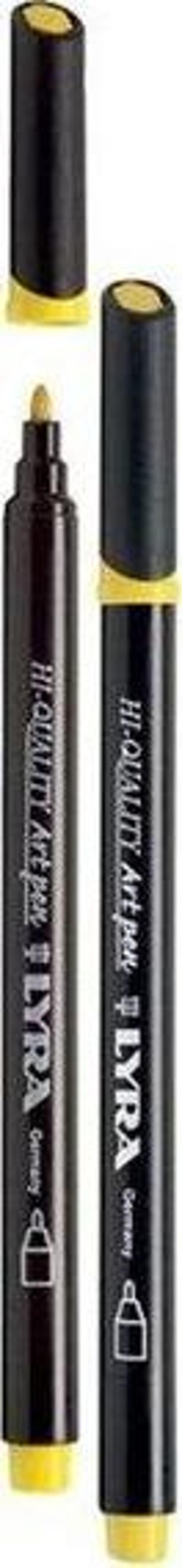 Hi Quality Art Pen Çizim ve Boyama Kalemi Limon Sarısı