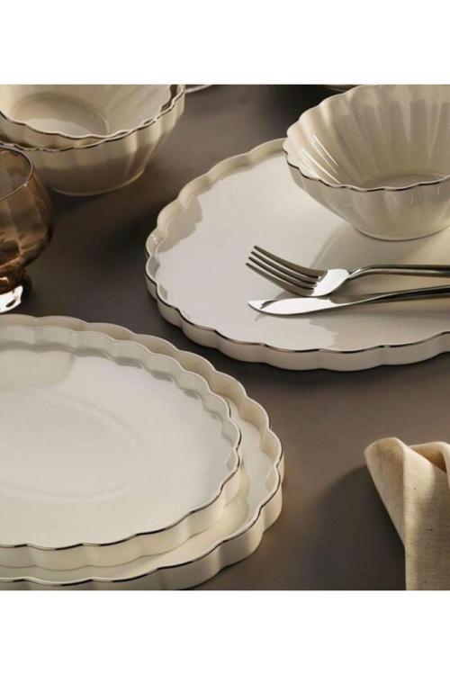 Twist Gold 24 Parça 6 Kişilik Yemek Takımı