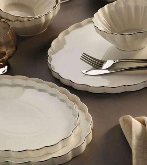 Twist Gold 24 Parça 6 Kişilik Yemek Takımı