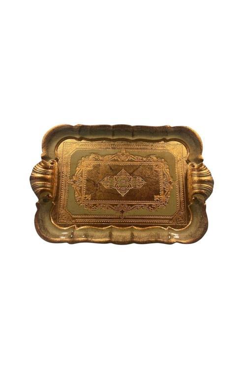 Ması Ms60 Dikd.İstridye Kulp Kahve Tepsi 28*19 Sage