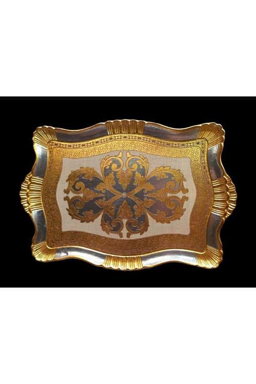Sezzatını Vl-70 Small Carded Dikdörtgen Tepsi 43*30 Cm