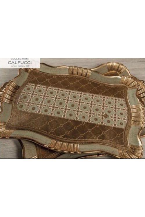 Sezzatını Vl-54 Calfuccı Oro Verde Tepsi 55*38 Cm