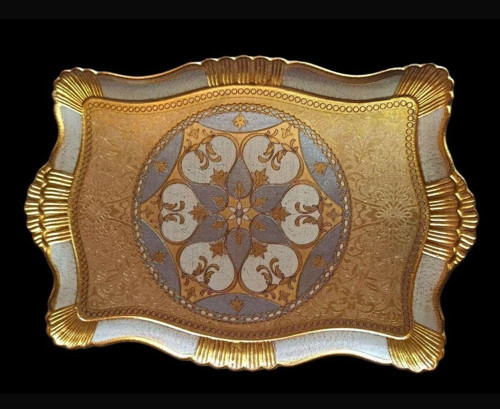 Sezzatını Vl-75 Medıum Carded Dikdörtgen Tepsi 48*34 Cm