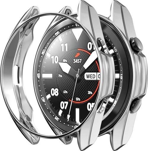 Galaxy Watch 3 Ile Uyumlu 41 Mm ( Önü Açık ) Wafture Silikon Kılıf Watch 3 41 Mm Akıllı Saat Kılıf