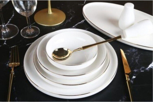 Royking Dina Gold Line 24 Parça Yemek Takımı Hrn 23030G