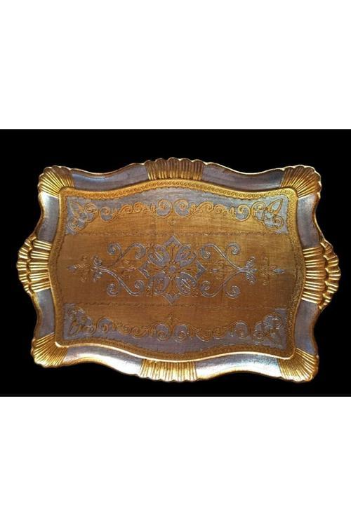 Sezzatını Vl-78 Small Carded Dikdörtgen Tepsi 43*30 Cm