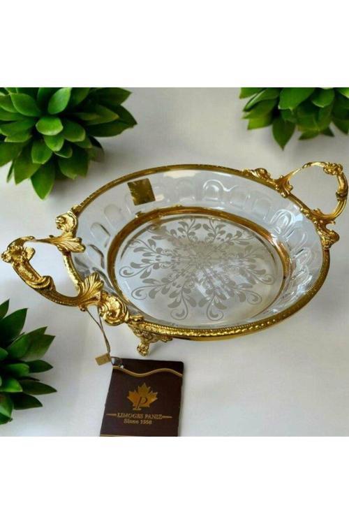 Royking Ayaklı Yuvarlak Salata Kasesi 25X19X7Cm Crg931