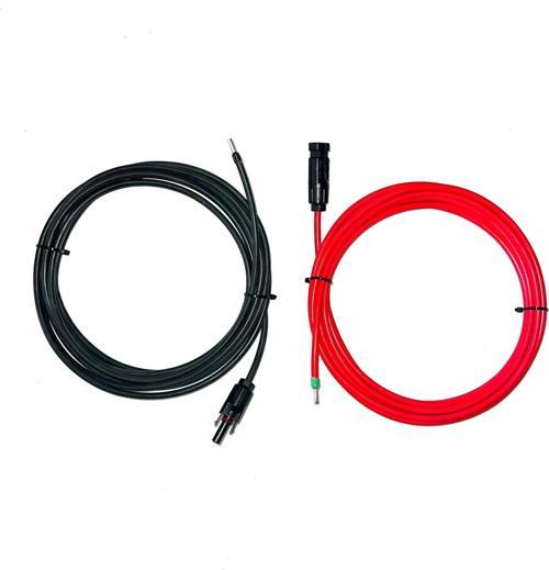 5+5 Metre 6mm Solar Kablo Seti