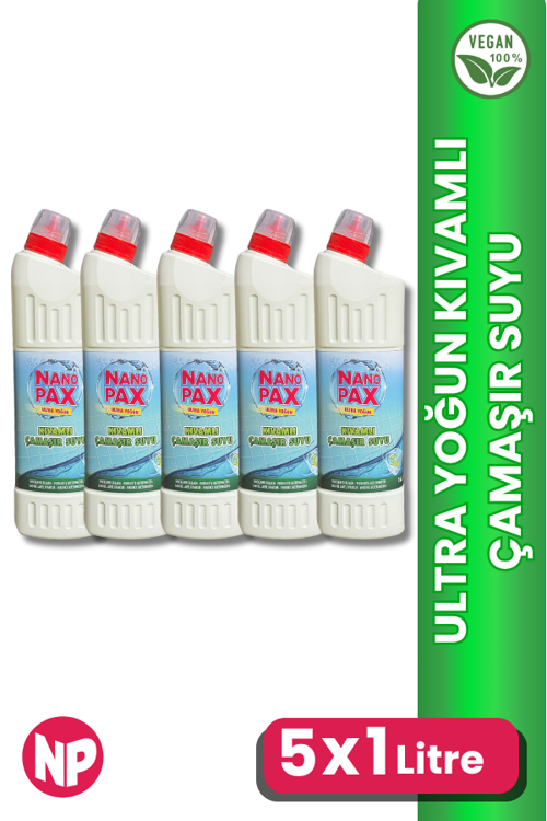 ULTRA YOĞUN KIVAMLI ÇAMAŞIR SUYU (DUCT AĞIZLI) 5 x 1lt