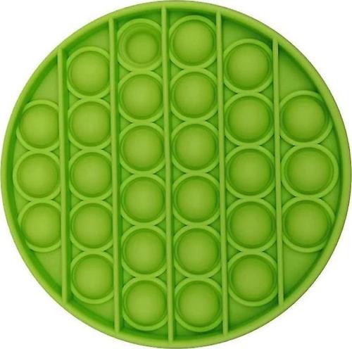 Yuvarlak Tek Renk Pop Push İt Anti Stres Baloncukları Bubble Fidget