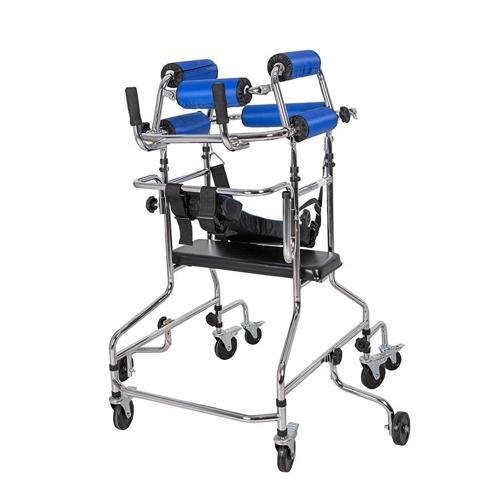 Alüminyum Hemiplegia Rollator Yürüteç | Hemipleji Hastaları İçin Güvenli, Ergonomik ve Katlanab