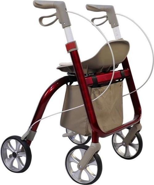 Karbon Lüks Rollatör | Hafif, Katlanır ve Dayanıklı Yapısıyla Üst Düzey Mobilite Desteği PR-899