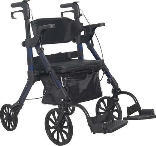 Wheelator Alüminyum Rollator | Katlanır Yapı, Güvenli Fren, Yüksek Taşıma Kapasiteli, PR-898