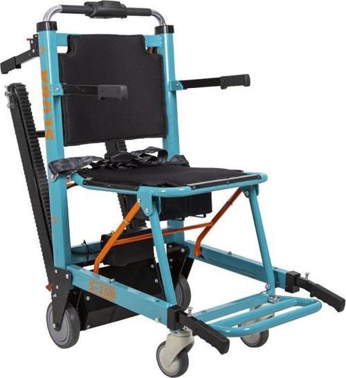 Merdiven Tırmanma Koltuğu Turkuaz | Akülü Sistemli Alüminyum Gövde S150