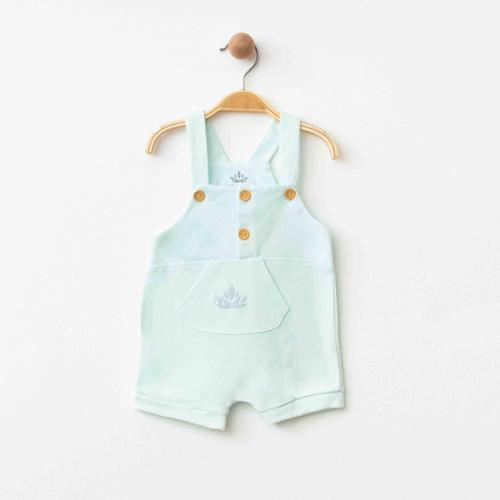 KANGURU CEPLİ SALOPET Mint Yeşili