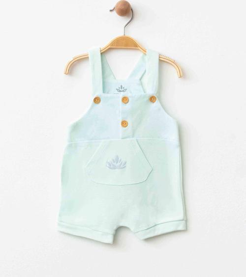 KANGURU CEPLİ SALOPET Mint Yeşili