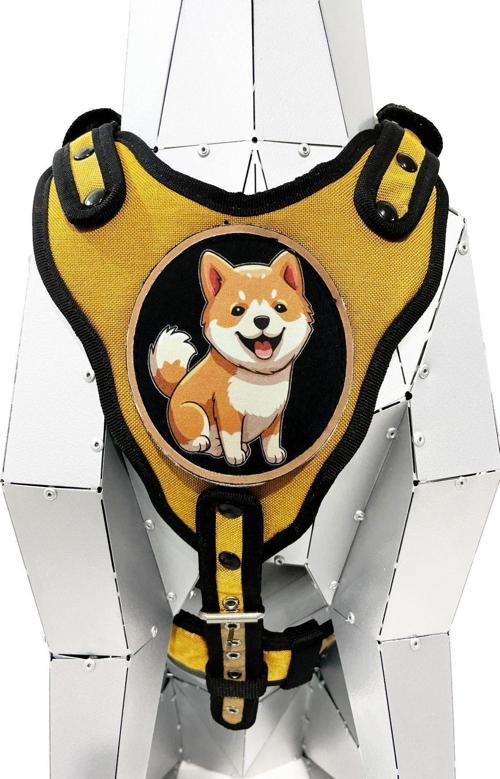 Hardal Shiba Inu Köpek Göğüs Tasması Bel Tasması Premium