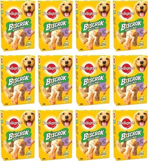 Pedıgree Bıscrock Köpek Ödülü - 500 Gr X 12 Adet