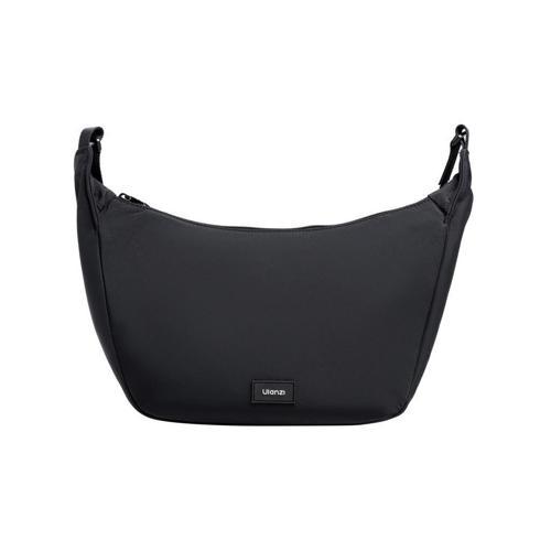 Halfmoon Crossbody Kamera Omuz Çantası Siyah - B161