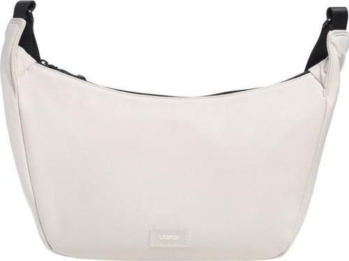 Halfmoon Crossbody Kamera Omuz Çantası Gri - B160