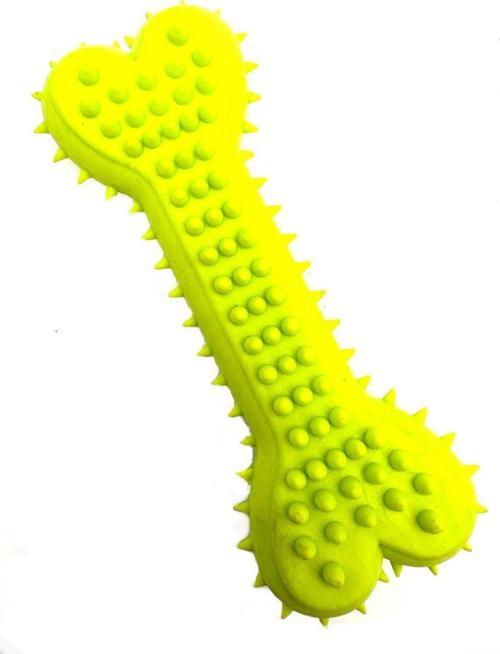 Yeşil Kemik Modelli Diş Kaşıma Tartar Temizleme Köpek Oyuncağı