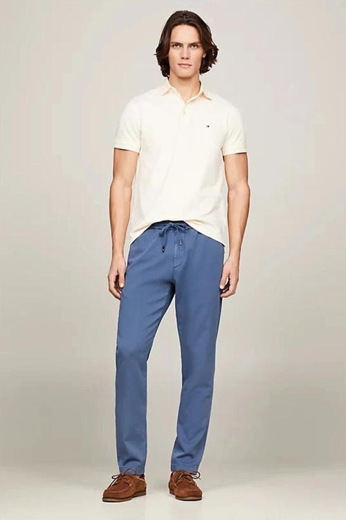 CHINO HARLEM PO DRW STRCTRE GMD Erkek Mavi Pantolon MW0MW33918DBZ