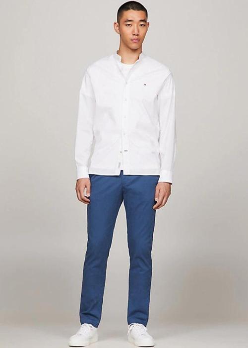 CHINO BLEECKER 1985 PIMA COTTON Erkek Mavi Pantolon MW0MW26619DBZ