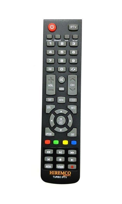 Turbo HD Orjinal Uydu Kumandası